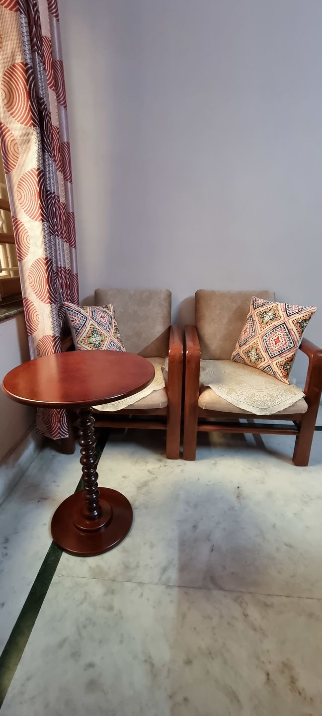 Customer photo review of Wooden Side Table for Living Room Coffee End Table