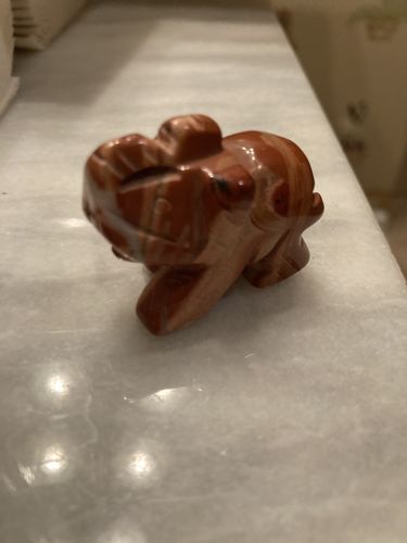 Customer photo review of Crystal Elephants- Orange Aventurine, Rose Quartz, Green Aventurine, Red Jasper, Opalite