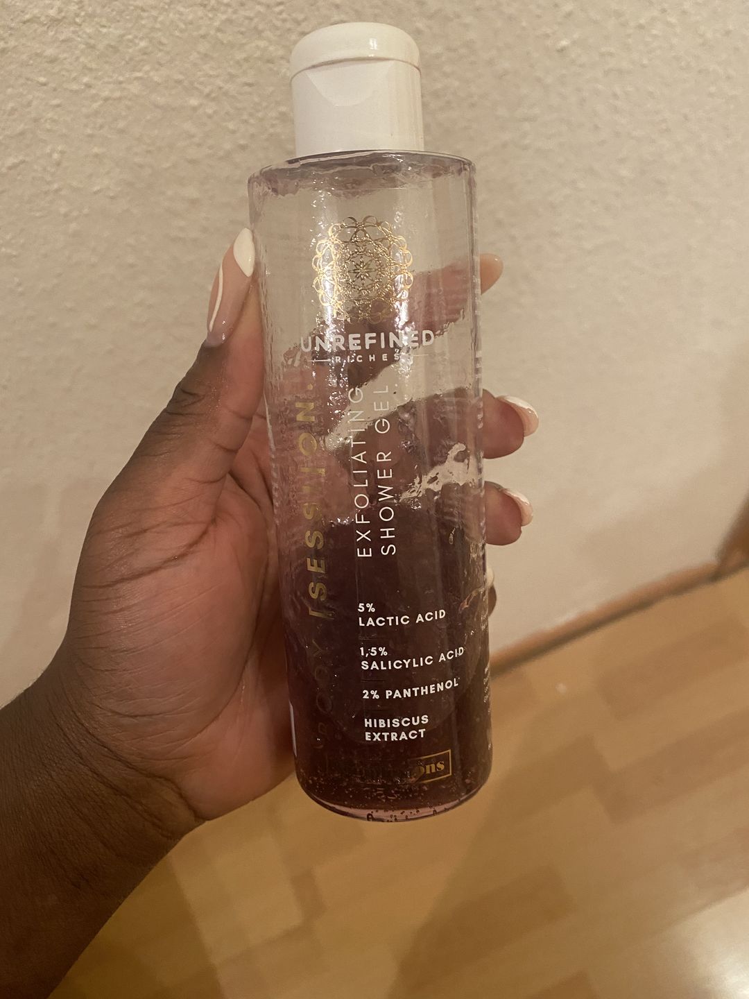 Customer photo review of BODY [SESSI]ON. - Exfoliating Shower Gel