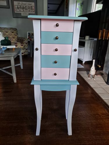 Customer photo review of Palmer Pink - One Step Paint