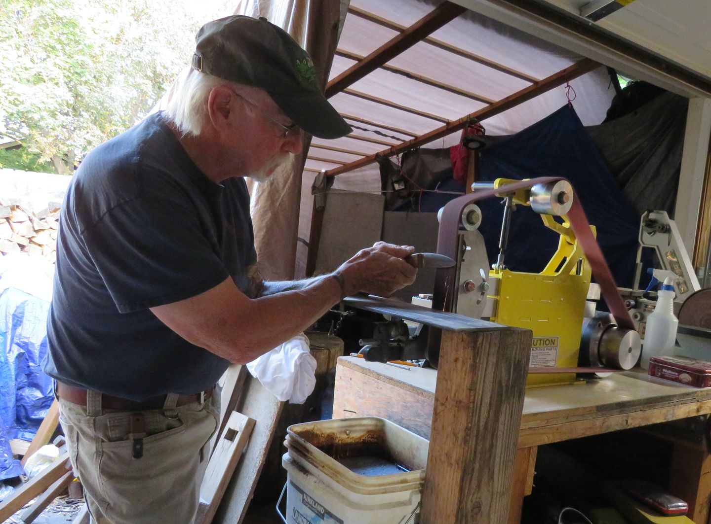Customer photo review of 2" x 72" Surface Conditioning (Non-Woven) Belts