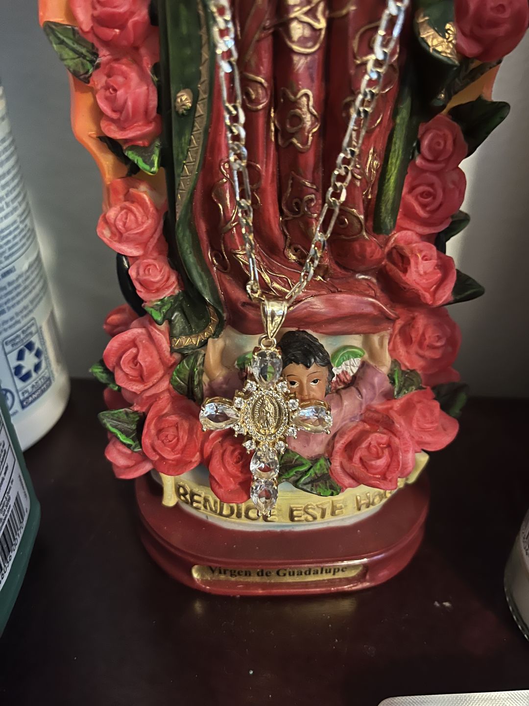 Customer photo review of Virgen Mary Cross