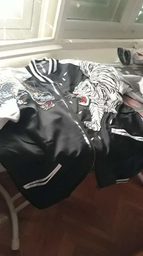 Customer photo review of Four Legendary Creatures Sukajan Souvenir Jacket