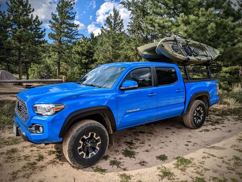 Customer photo review of Tacoma PRO Retractable Tonneau Cover