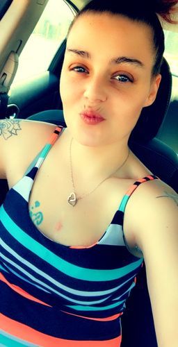 Customer photo review of Granddaughter, My Beautiful Chapter - Interlocking Hearts Necklace