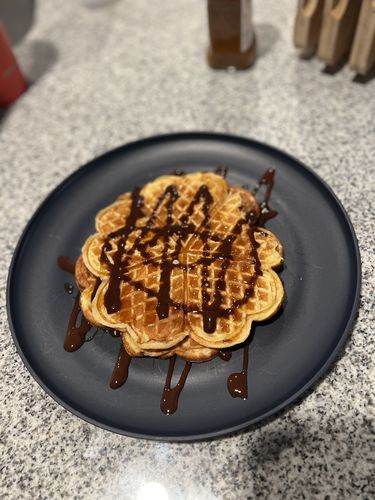 Customer photo review of Vanilla Viking Waffles (Keto Friendly)