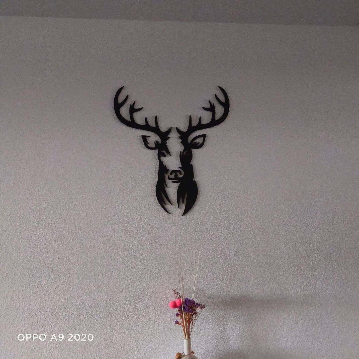 Customer photo review of Wanddecoratie dieren | Hert 2-delig