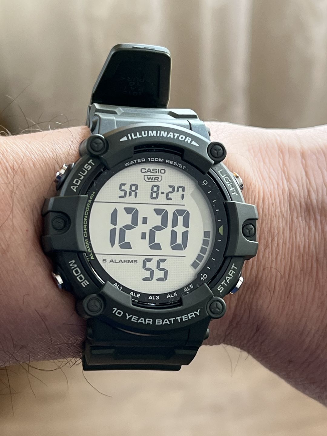 Customer photo review of Reloj Casio Vintage AE-1500WHX-3AVDF Verde
