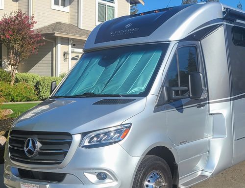 Customer photo review of Sprinter 2019+ - Front Door Shades (set)