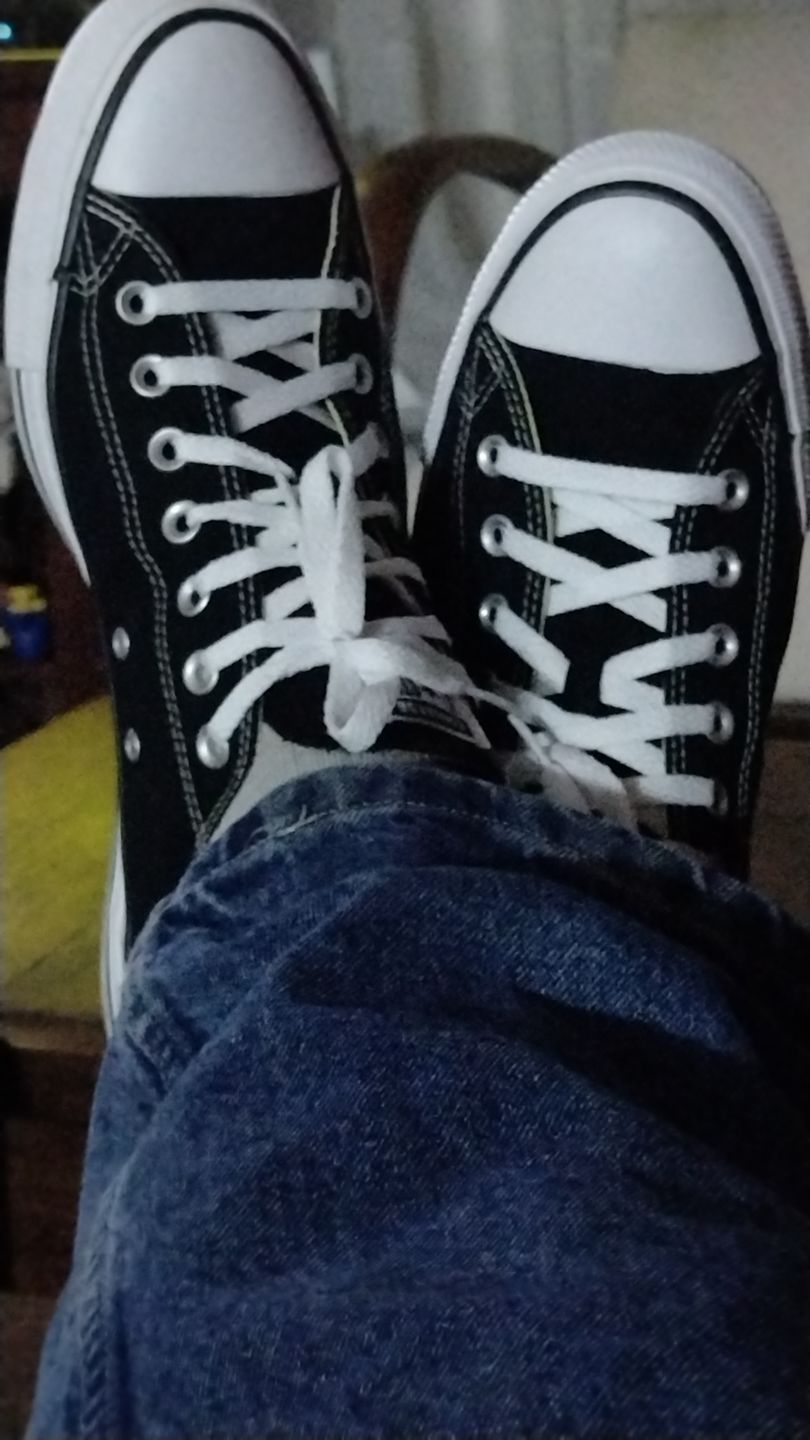 Customer photo review of Zapatillas Converse Chuck Taylor Core Negro