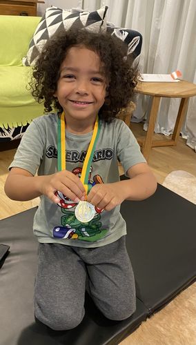 Customer photo review of My Sensory Space Kids 2 in 1 Shampoo