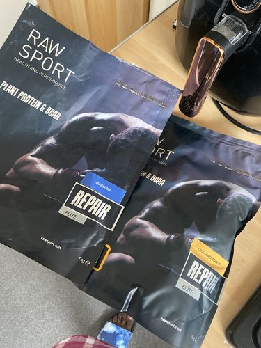 Customer photo review of Elite Repair Protein Powder