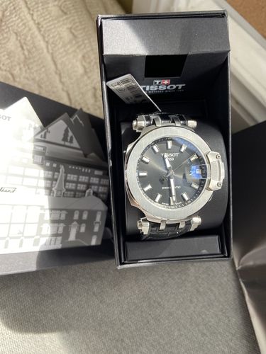Customer photo review of Tissot T-Sport Men's 45mm Stainless Steel Automatic Watch T115.407.17.051.00