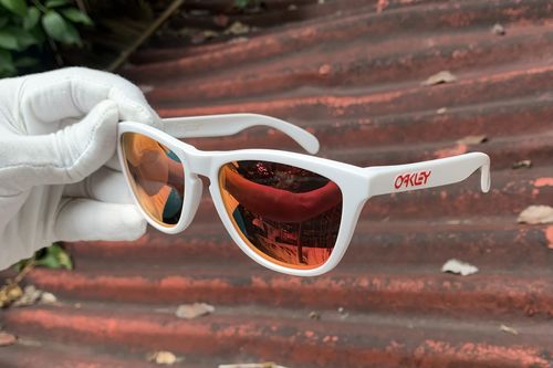 Customer photo review of MRY Replacement Lenses for Oakley Frogskins
