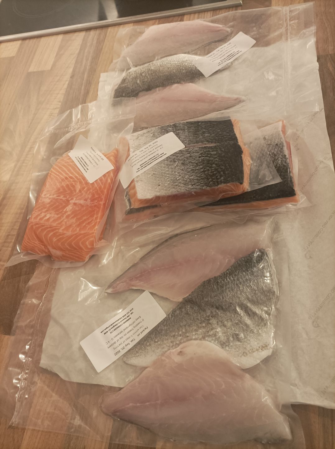 Customer photo review of Salmon Portion