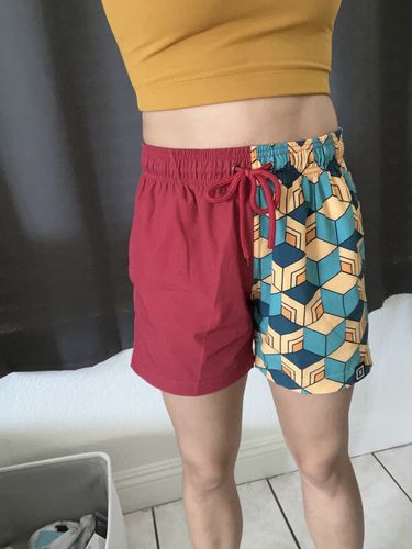 Customer photo review of Board Shorts - Water Pillar
