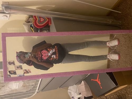 Customer photo review of Jordan 5 GS Pinksicle DopeSkill T-Shirt Free-ish Graphic