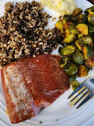 Customer photo review of Wild Alaskan Sockeye Salmon Portion Box, 5lbs or 10lbs