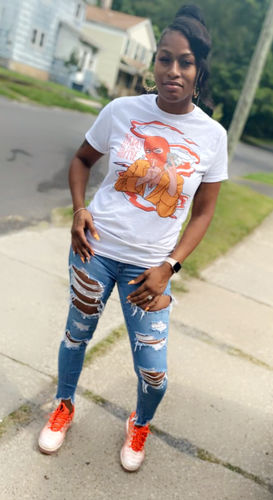 Customer photo review of M.I.T.M Unisex Shirt Match Jordan 11 Low Bright Citrus