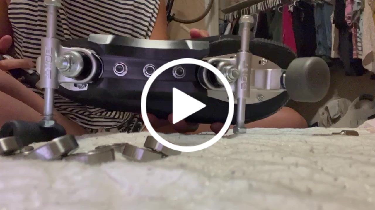 Customer video review of BONT Roller Skate Slide Blocks (Pair of 2)