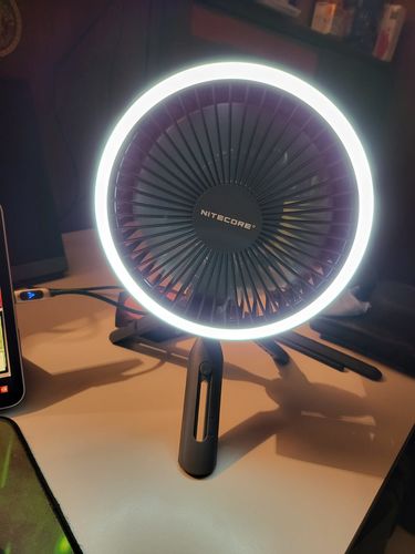 Customer photo review of NEF10 - LED Fan (10,000mAh)