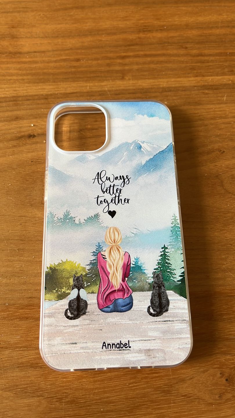Customer photo review of Onderweg met huisdier - Gepersonaliseerd Telefoonhoesje