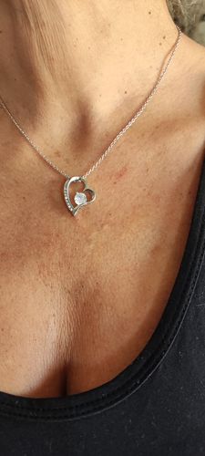 Customer photo review of Collier Amour Éternel - À la femme de ma vie - Je t'aime, pour toujours...