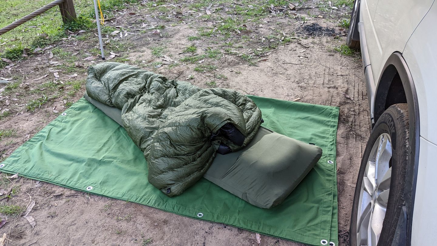 Customer photo review of Insulated Sleeping Mat (R4)
