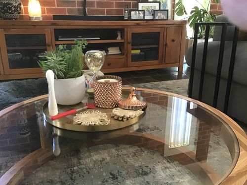 Customer photo review of Candle Refill - Large Geo