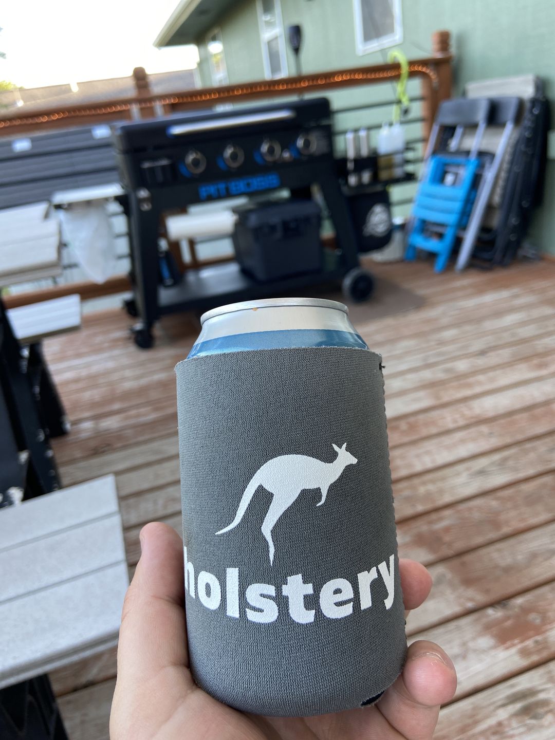 Customer photo review of CanMaster | Magnetic Can Koozie