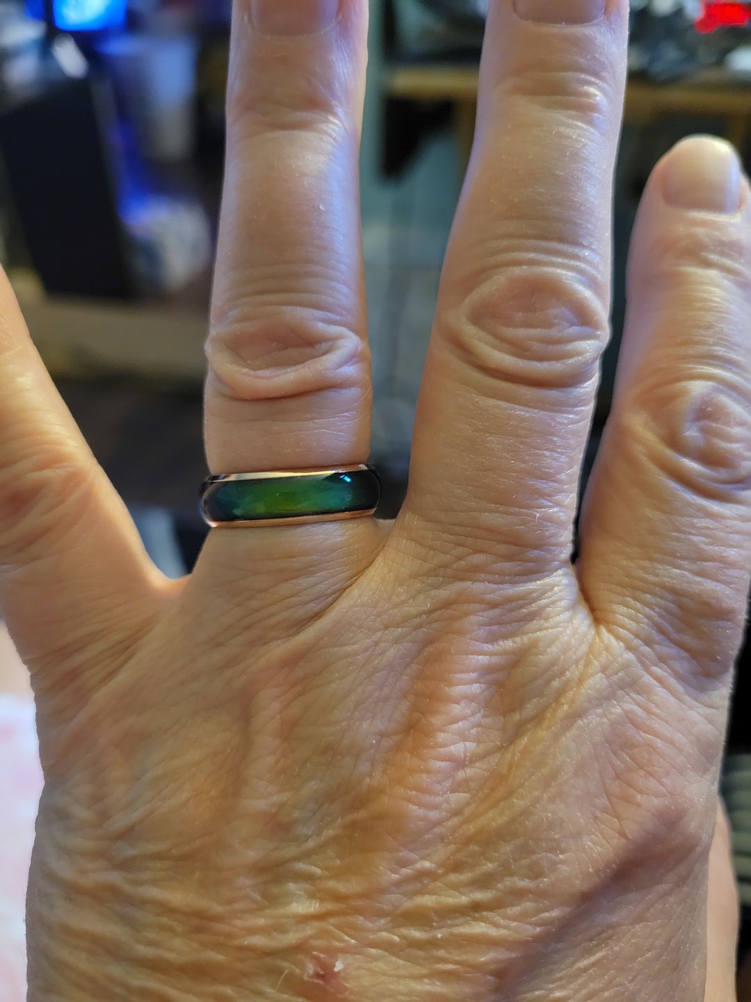 Customer photo review of Mystical Mood Ring