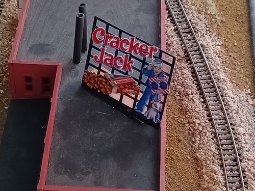 Customer photo review of Miller 44-0102 Cracker Jack Billboard, Small