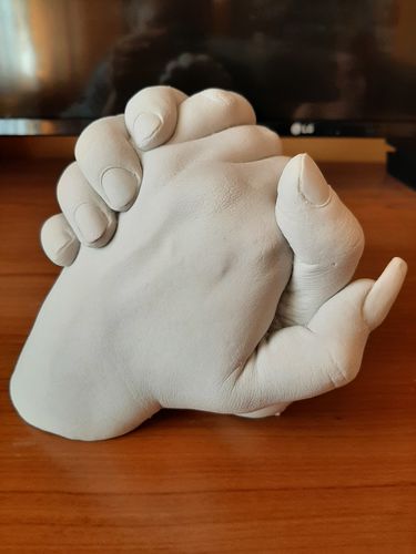 Customer photo review of Páros | Kézszobor készítő - Szett