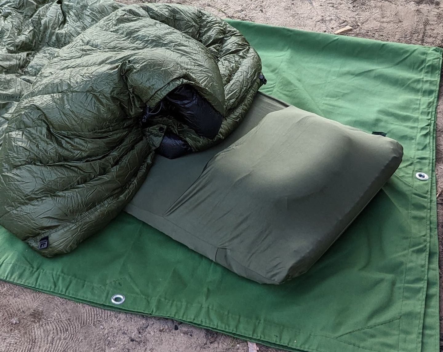 Customer photo review of Ultralight Pillow
