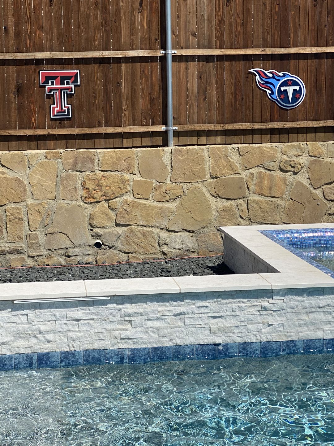 Customer photo review of Tennessee Titans 3D Vintage Metal Wall Art