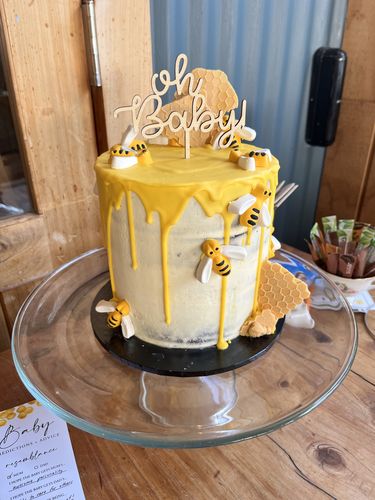 Customer photo review of Oh Baby! Tiny Cake Topper - Ready to Ship