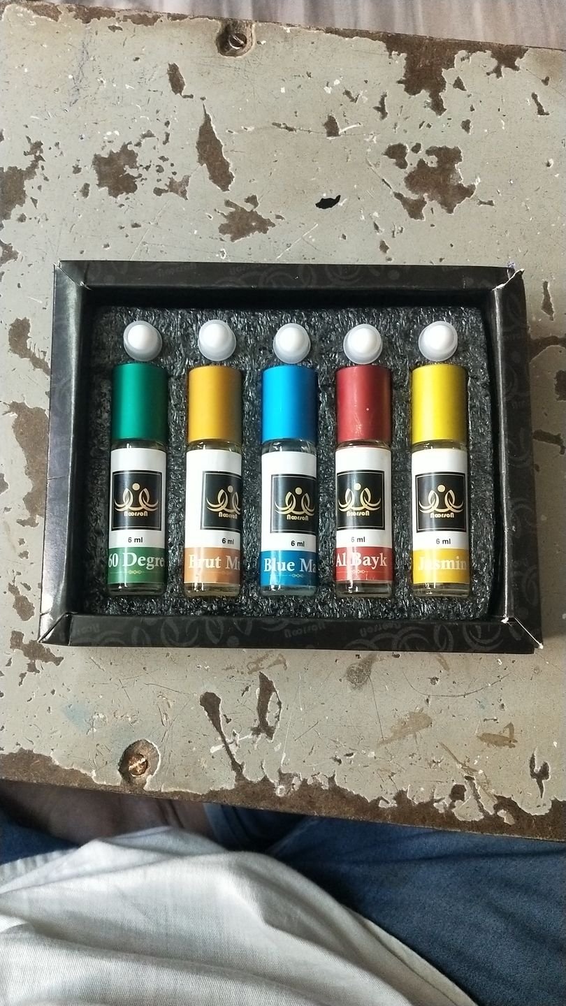 Customer photo review of Silver Combo (05 x 06Ml : Pack of 05)