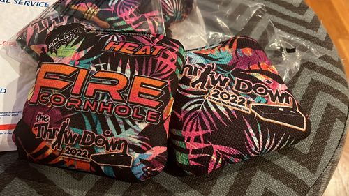 Customer photo review of Throwdown Black Heat - Set of 4