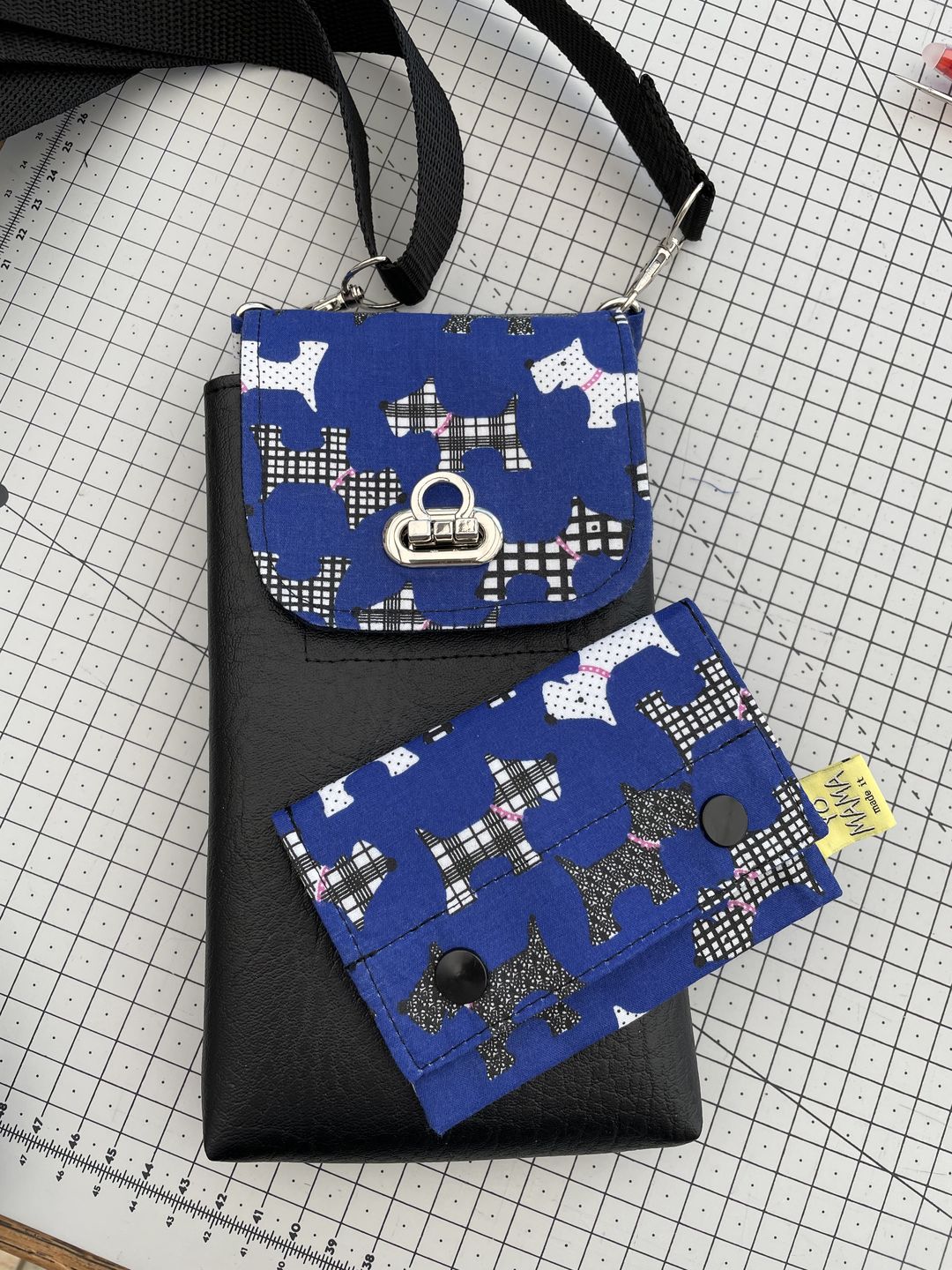 Customer photo review of Scotty Dog Polycotton Fabric