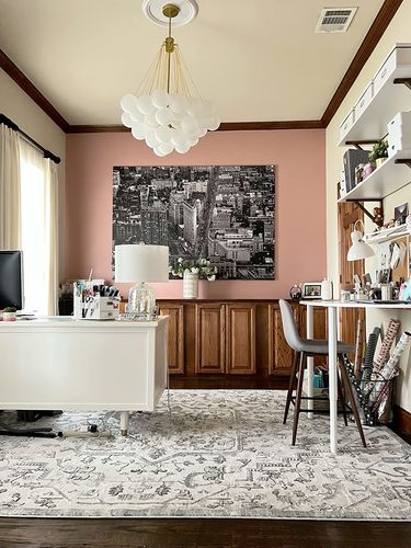 Customer photo review of Modern Glass Bubble Chandelier Light