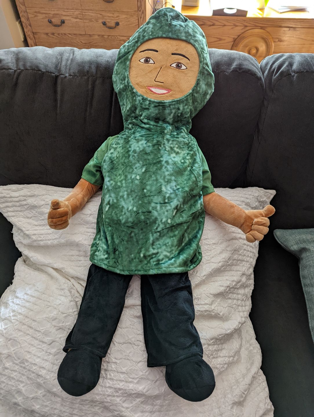 Customer photo review of Turn Selfie into Plush Dolls