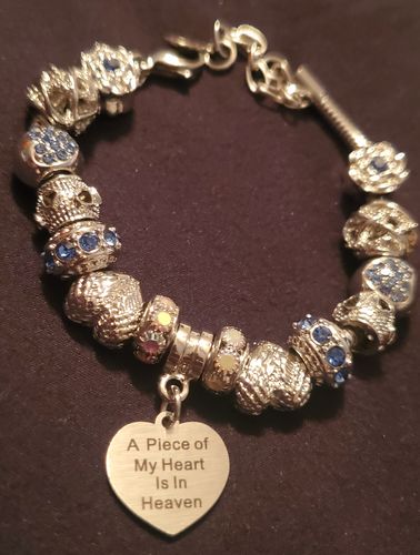 Customer photo review of Piece Of My Heart Bracelet