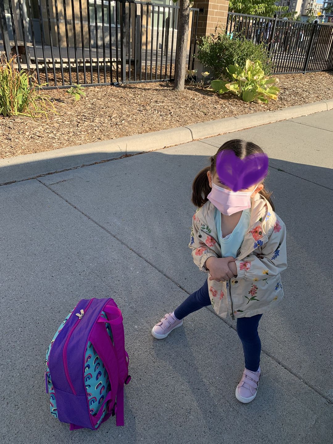 Customer photo review of Kids ASTM Level 3 Medical Face Mask Made In Canada (50 Masks)