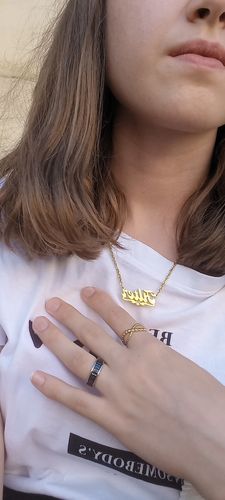 Customer photo review of Filter Necklace