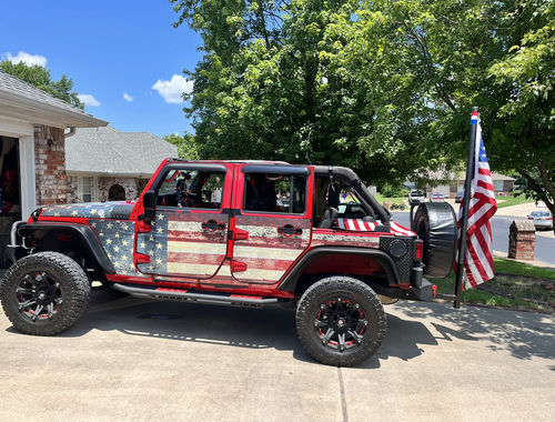 Customer photo review of MEK Removable Trail Armor: JKU