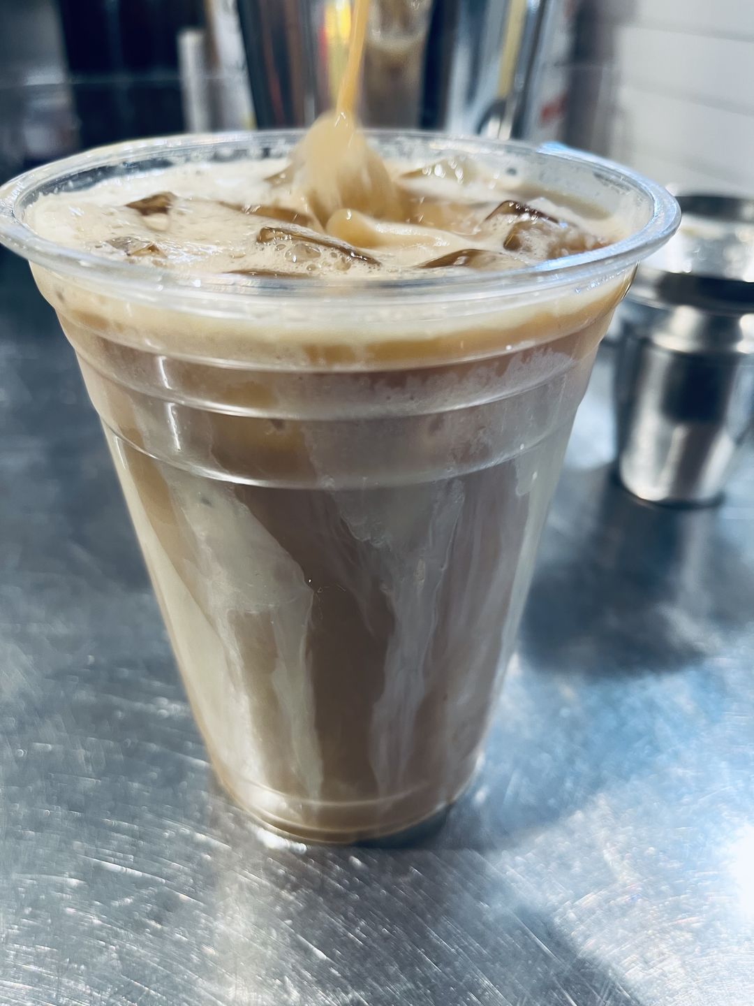Customer photo review of Spiced Chai Syrup