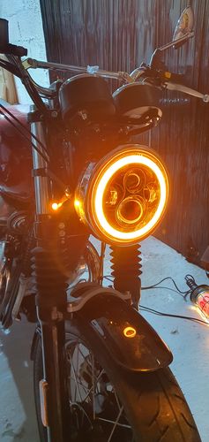 Customer photo review of Proton Two Highsider - Clignotants + Feux stop