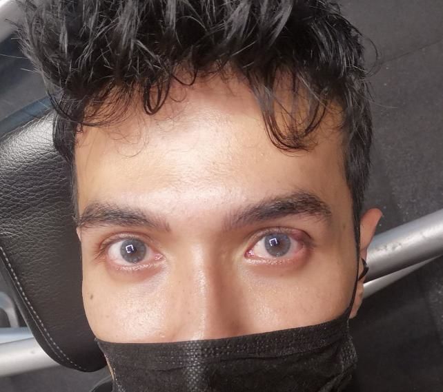 Customer photo review of Siesta Crystal Iris Blue