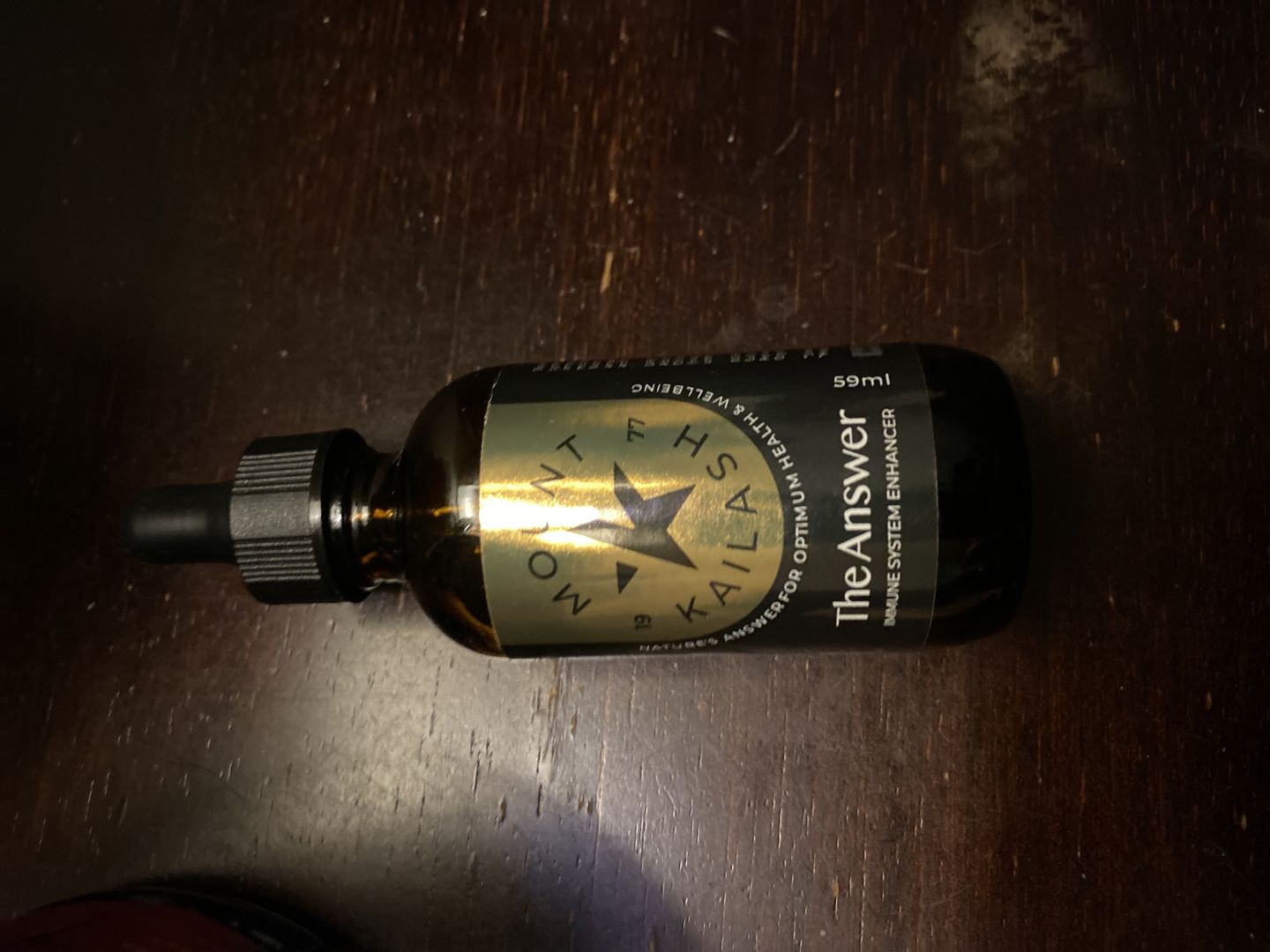 Customer photo review of The Answer - Immune System Enhancer