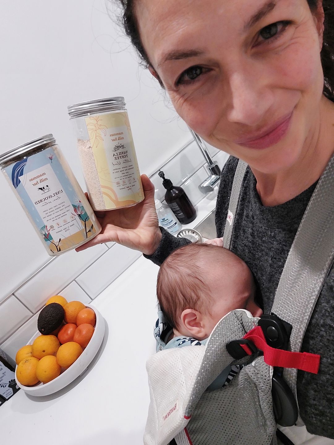 Customer photo review of Vanilla Toffee Lactation Blend